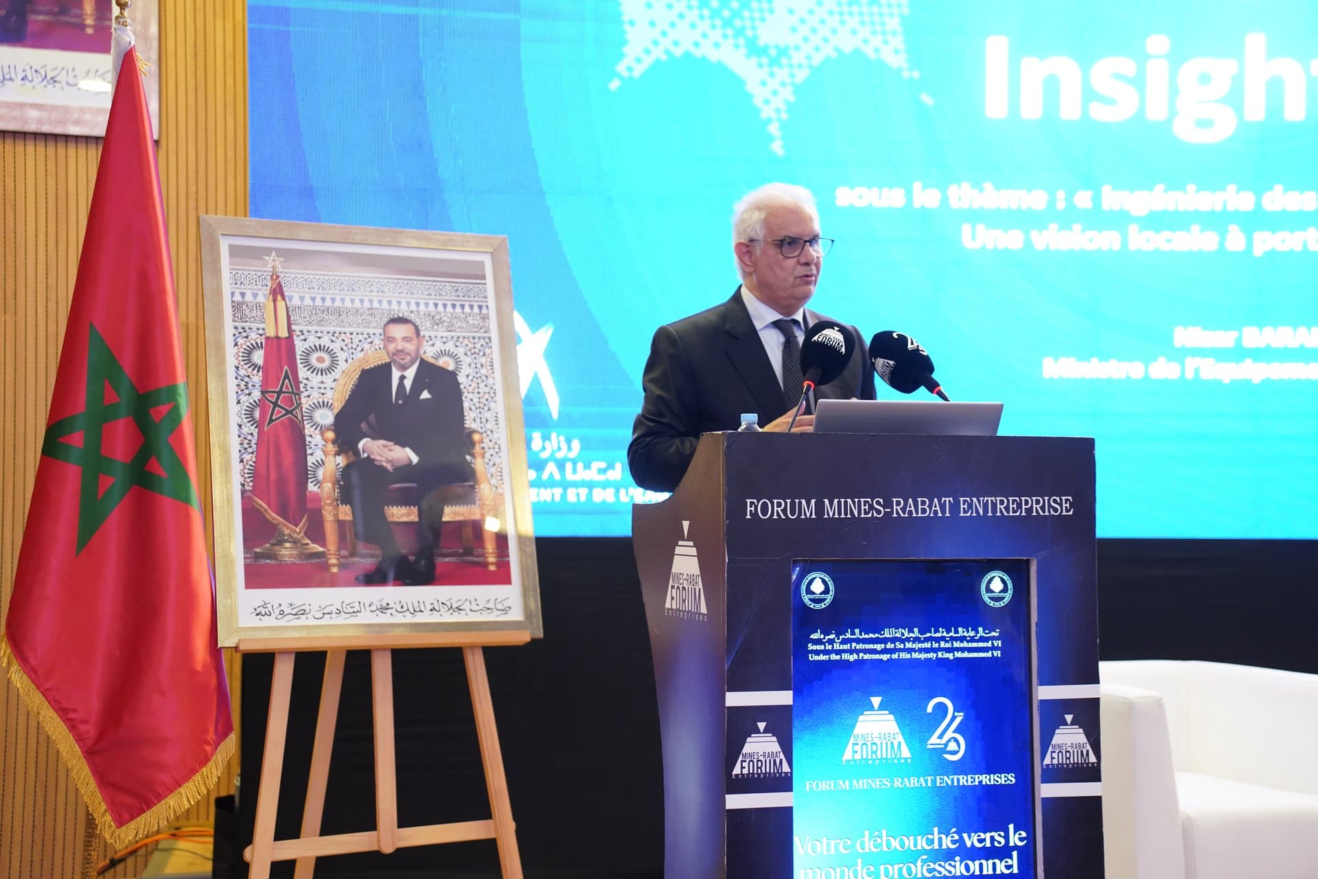 Experts' Insights avec M. Nizar Baraka — Forum Mines Rabat Entreprises 26ème Édition
